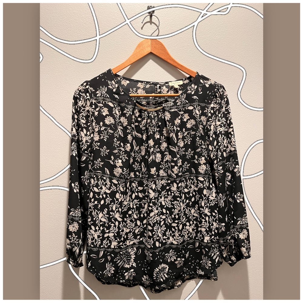 🖤👡Flower Pattern Tunic👡🖤